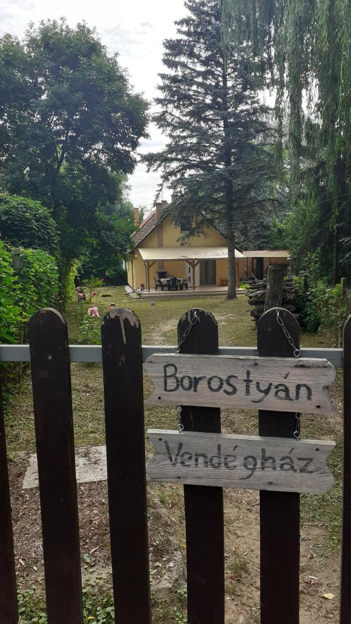 Tiszaug Borostyan Vendeghaz 아파트 외부 사진